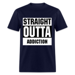 Load image into Gallery viewer, Straight Outta Addiction - navy
