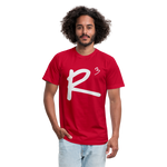 Load image into Gallery viewer, R3 Tee (Recovered, Redeemed, Restored) -SPOD - red

