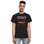 Load image into Gallery viewer, CAR Fight Opioids Mens Tee - black
