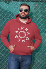Load image into Gallery viewer, Alpha Omega-Crown-of-Thorns-Big-N-Tall-Hoodie - Broken Chains Apparel
