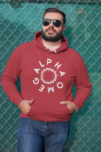 Alpha Omega-Crown-of-Thorns-Big-N-Tall-Hoodie - Broken Chains Apparel