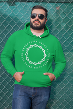Load image into Gallery viewer, Alpha Omega - Large Crown - Big-N-Tall-Hoodie - Broken Chains Apparel
