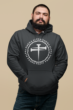 Load image into Gallery viewer, Alpha Omega-Nails-Big-N-Tall-Hoodie - Broken Chains Apparel
