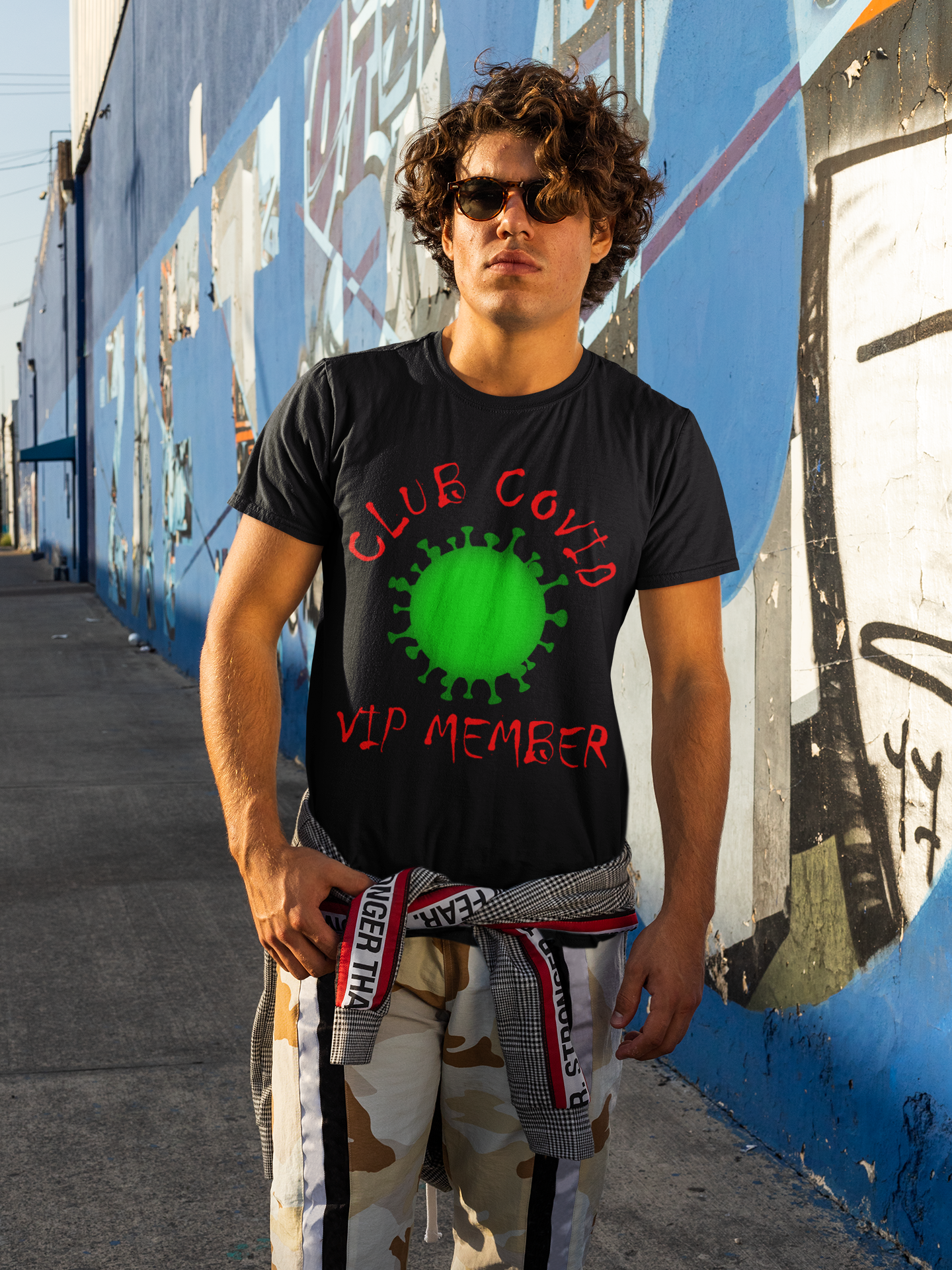 Club Covid T-Shirt - Broken Chains Apparel
