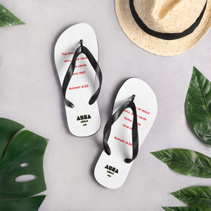 Romans 16:20 Flip-Flops - Broken Chains Apparel
