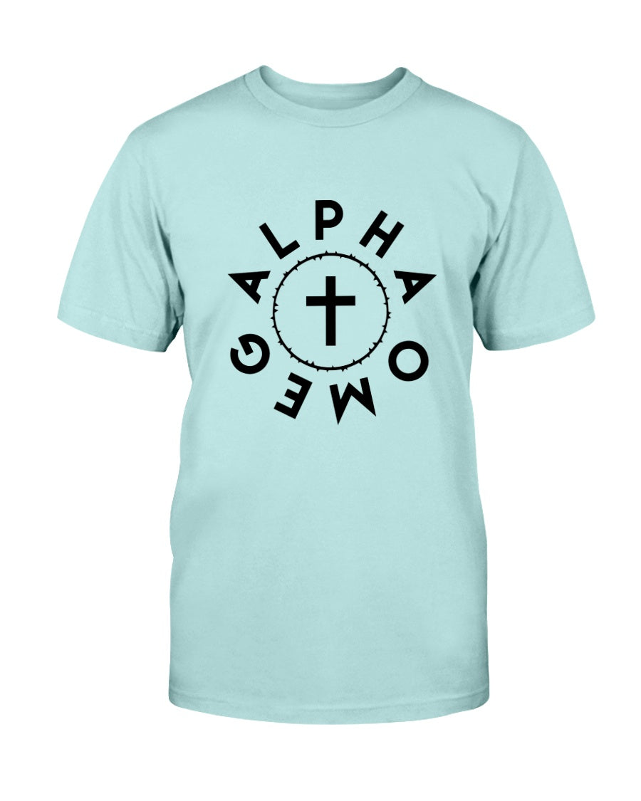 Alpha Omega - Crown and Cross - Broken Chains Apparel