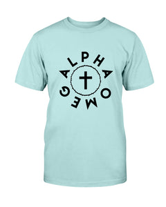 Alpha Omega - Crown and Cross - Broken Chains Apparel