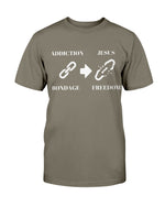 Load image into Gallery viewer, Bondage to Freedom Big-N-Tall T-Shirt - Broken Chains Apparel
