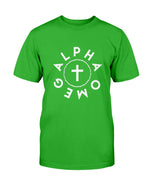 Load image into Gallery viewer, Alpha Omega - Crown and Cross - Broken Chains Apparel
