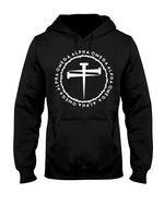 Load image into Gallery viewer, Alpha Omega-Nails-Big-N-Tall-Hoodie - Broken Chains Apparel
