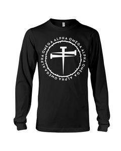 Alpha Omega - Nails Long Sleeve T-Shirt - Broken Chains Apparel