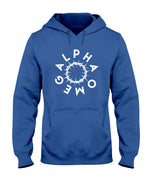 Load image into Gallery viewer, Alpha Omega-Crown-of-Thorns-Hoodie - Broken Chains Apparel
