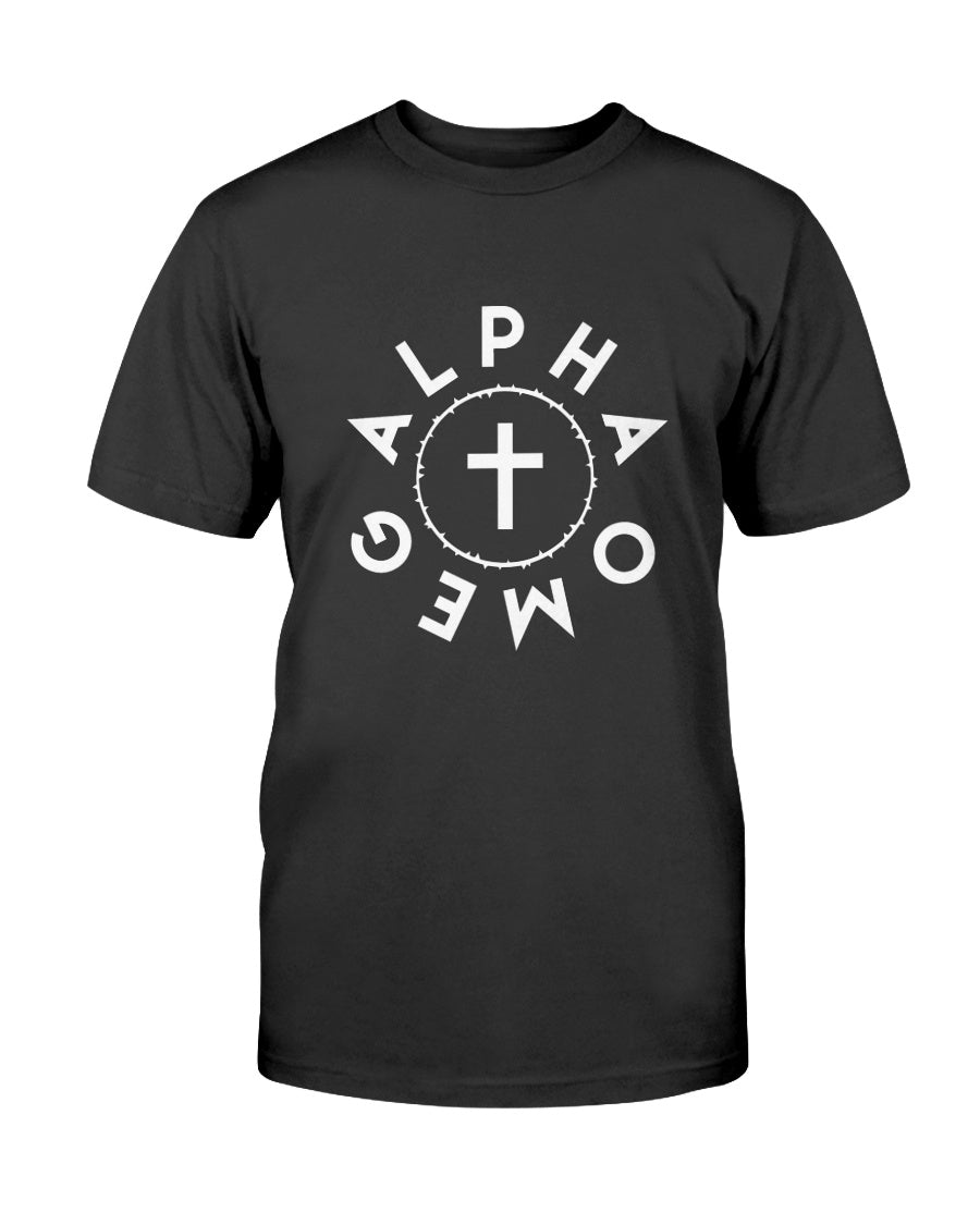 Alpha Omega - Crown and Cross - Broken Chains Apparel