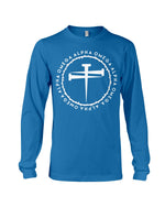 Load image into Gallery viewer, Alpha Omega - Nails Long Sleeve T-Shirt - Broken Chains Apparel
