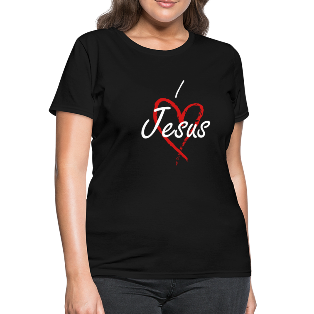I Love Jesus Women's Tee - Broken Chains Apparel