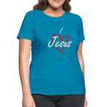 Load image into Gallery viewer, I Love Jesus Women&#39;s Tee - Broken Chains Apparel
