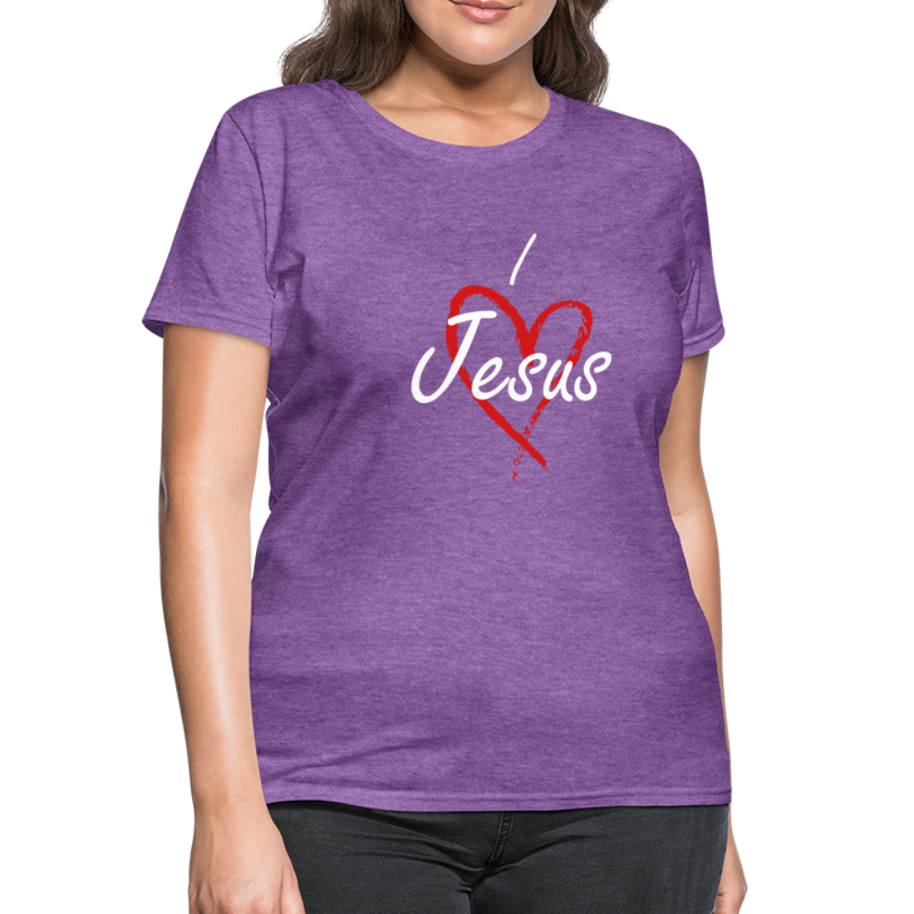 I Love Jesus Women's Tee - Broken Chains Apparel