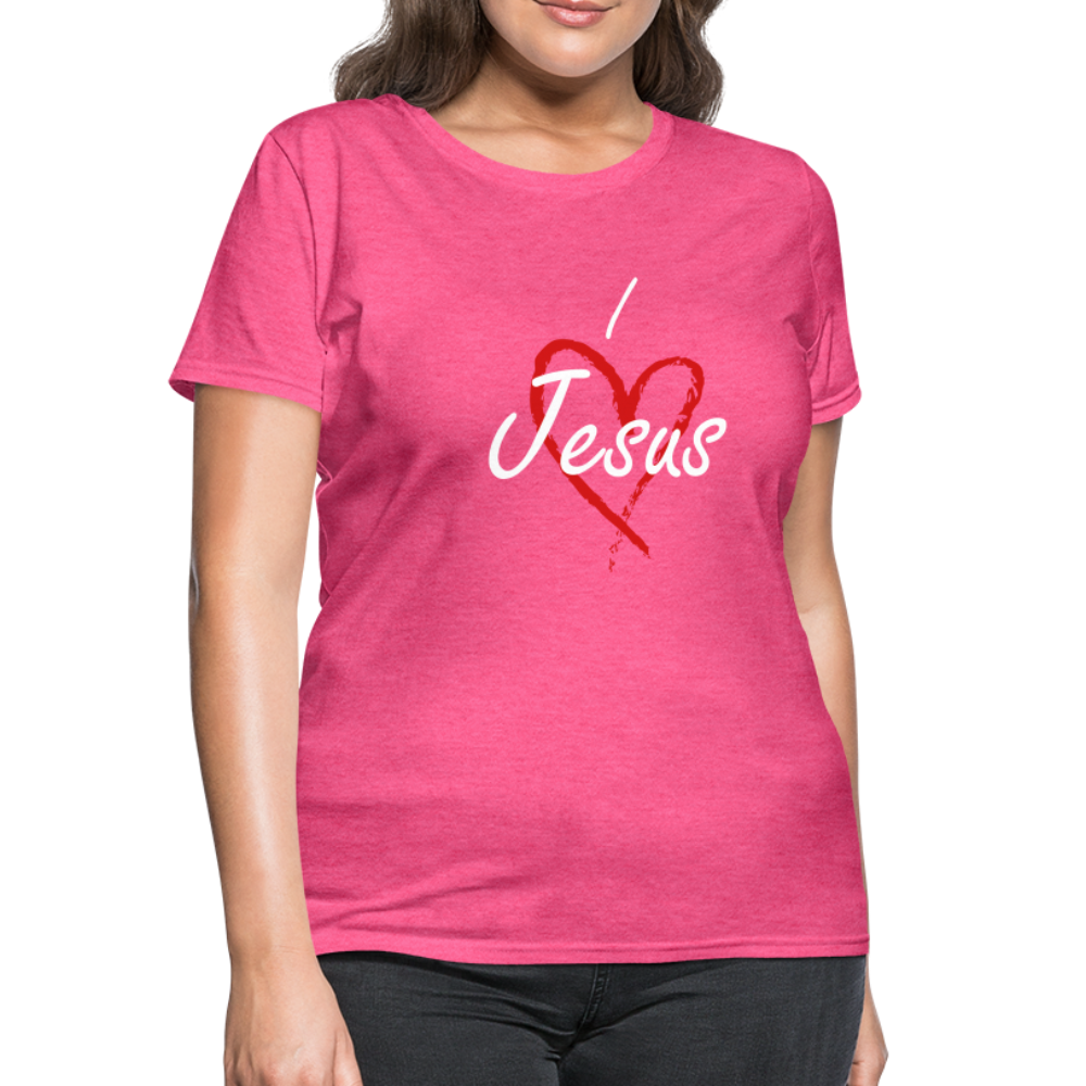 I Love Jesus Women's Tee - Broken Chains Apparel