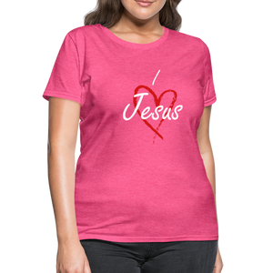 I Love Jesus Women's Tee - Broken Chains Apparel