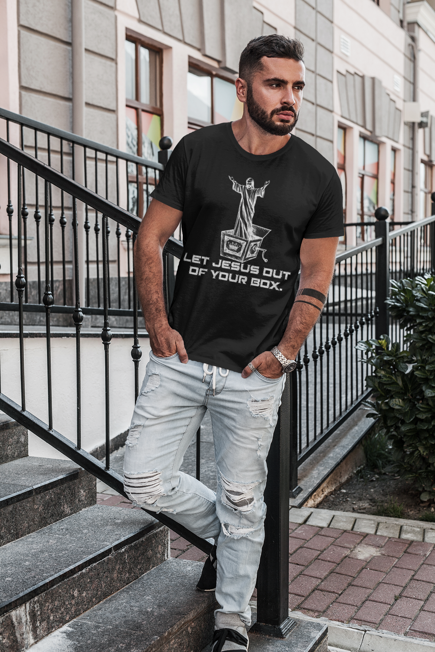 Let Jesus Out - Broken Chains Apparel